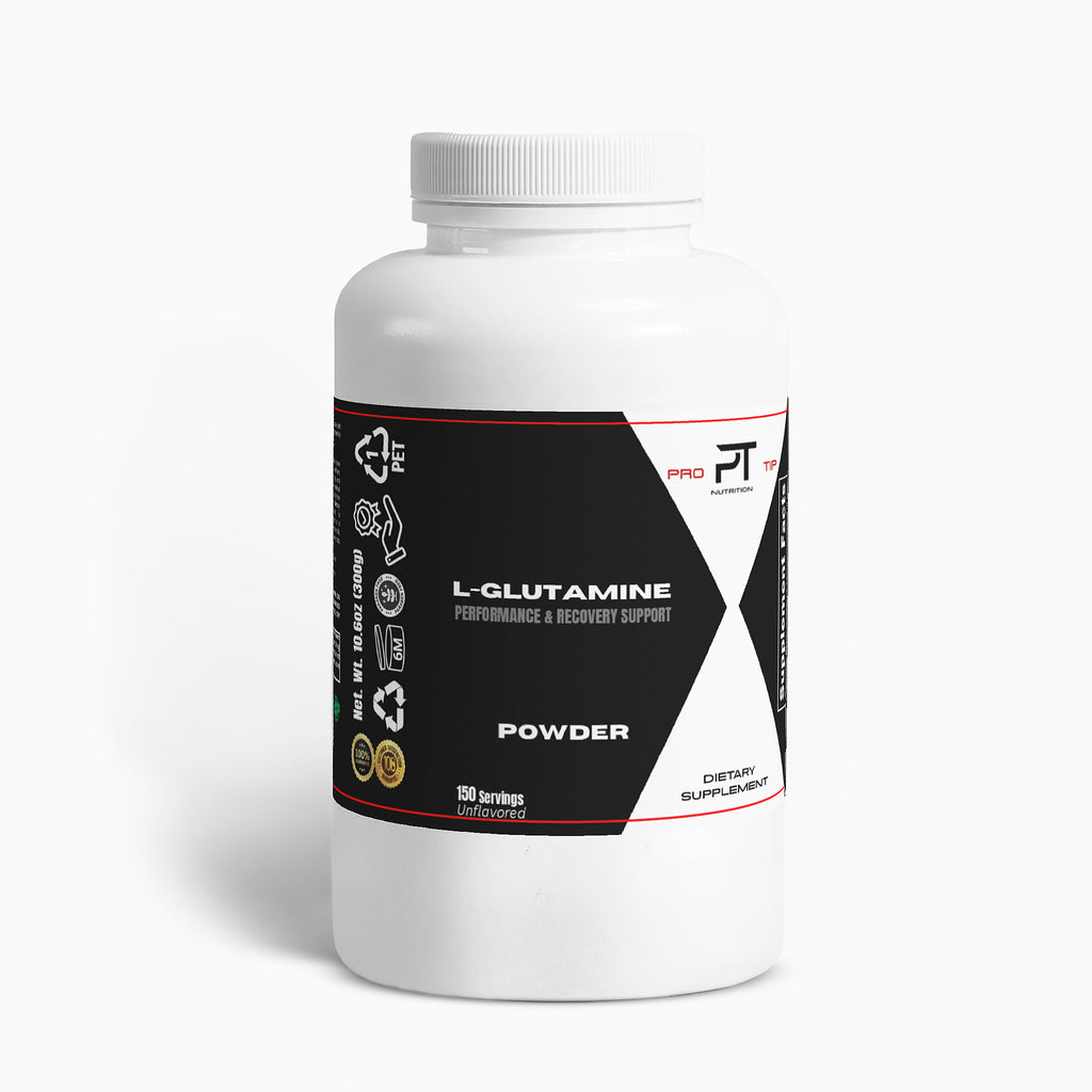Pro Tip L-Glutamine Powder | Essential Amino Acids | Unflavored | 150 Servings - Pro Tip Nutritional Supplements