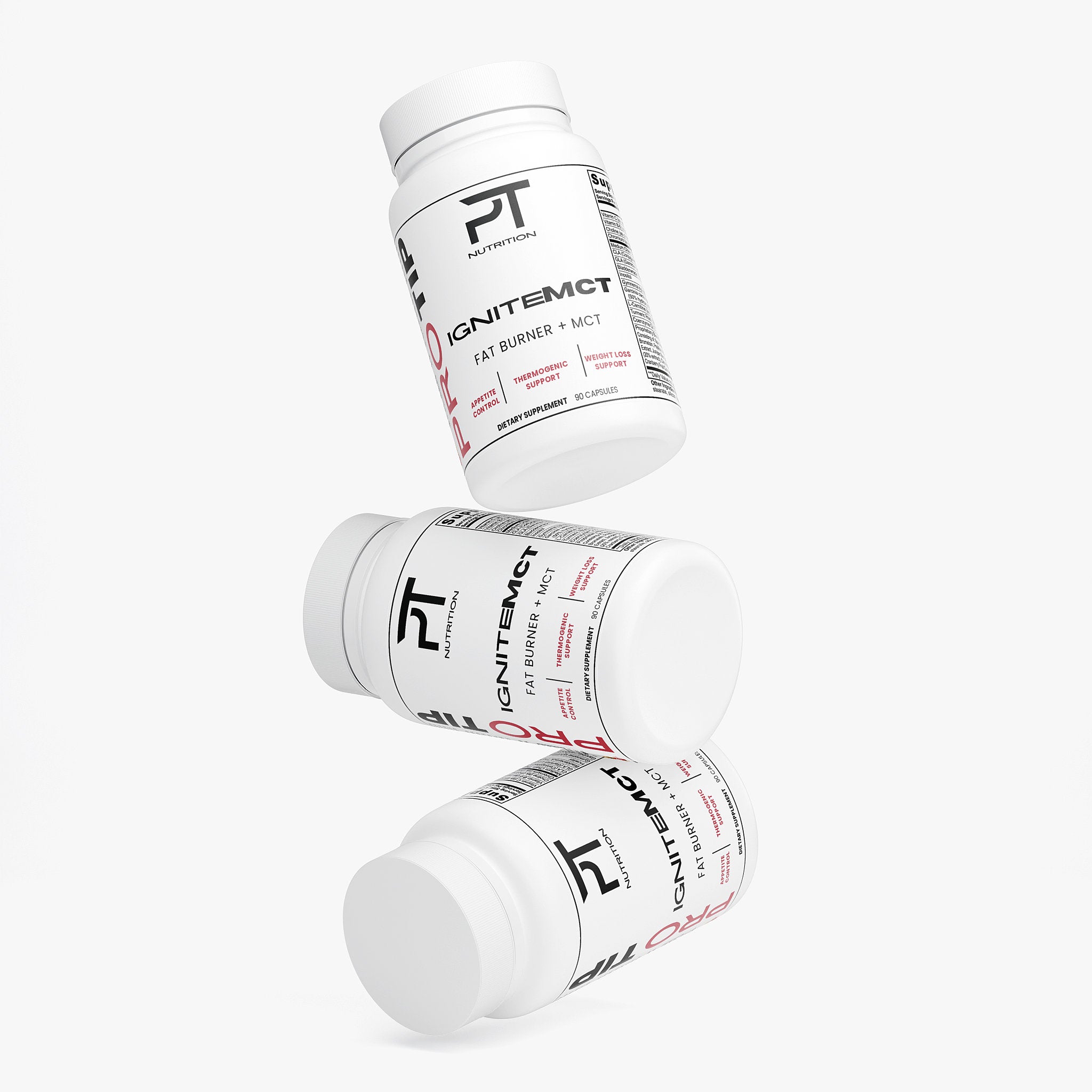 Pro Tip IgniteMCT | Fat Burner + MCT | 90 Capsules - Pro Tip Nutritional Supplements