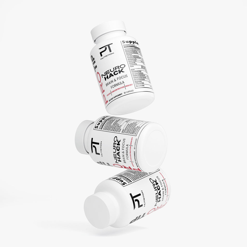 Pro Tip NeuroHack | Brain & Focus Formula | 60 Capsules - Pro Tip Nutritional Supplements