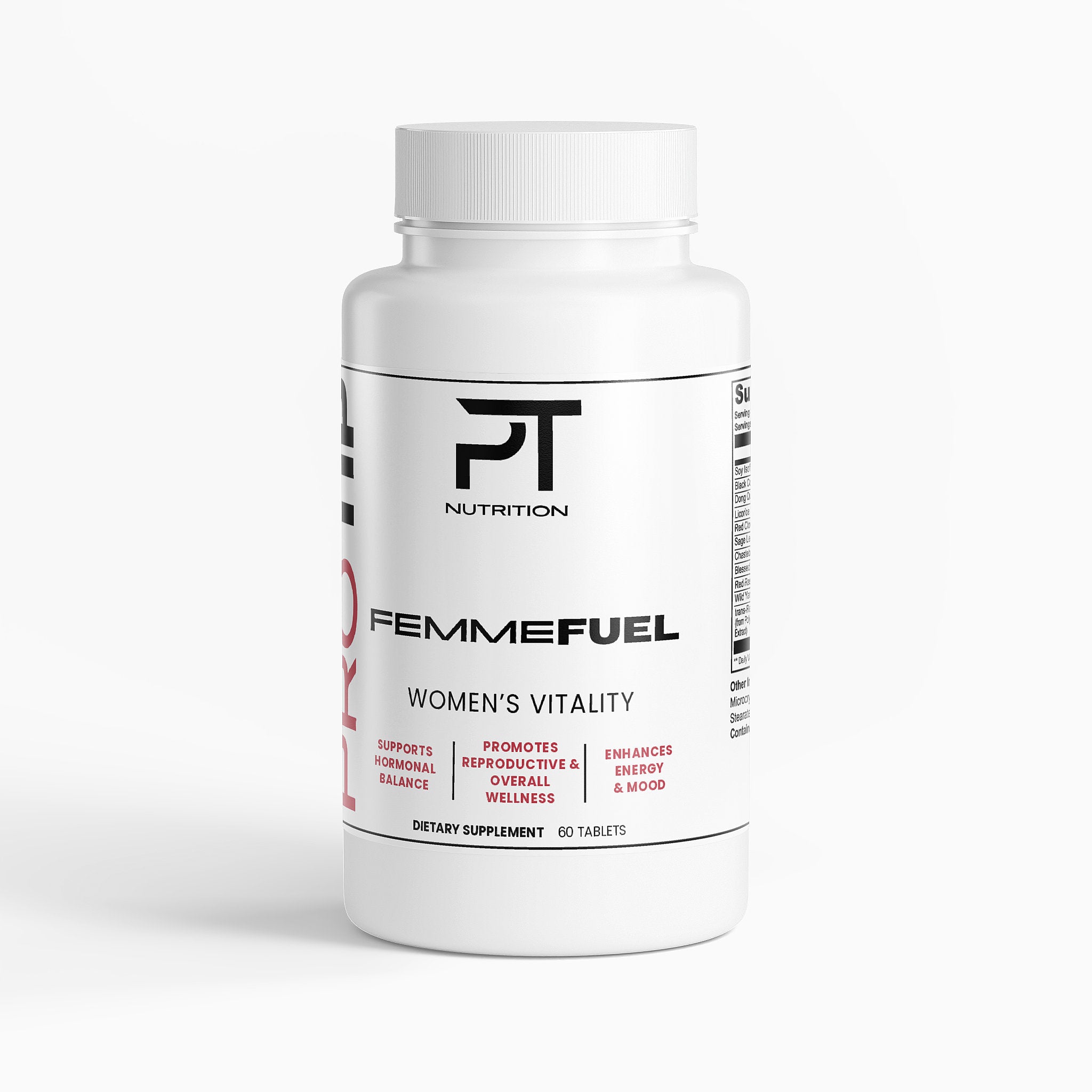 Pro Tip FemmeFuel | Women's Vitality | Multivitamin | 60 Tablets - Pro Tip Nutritional Supplements