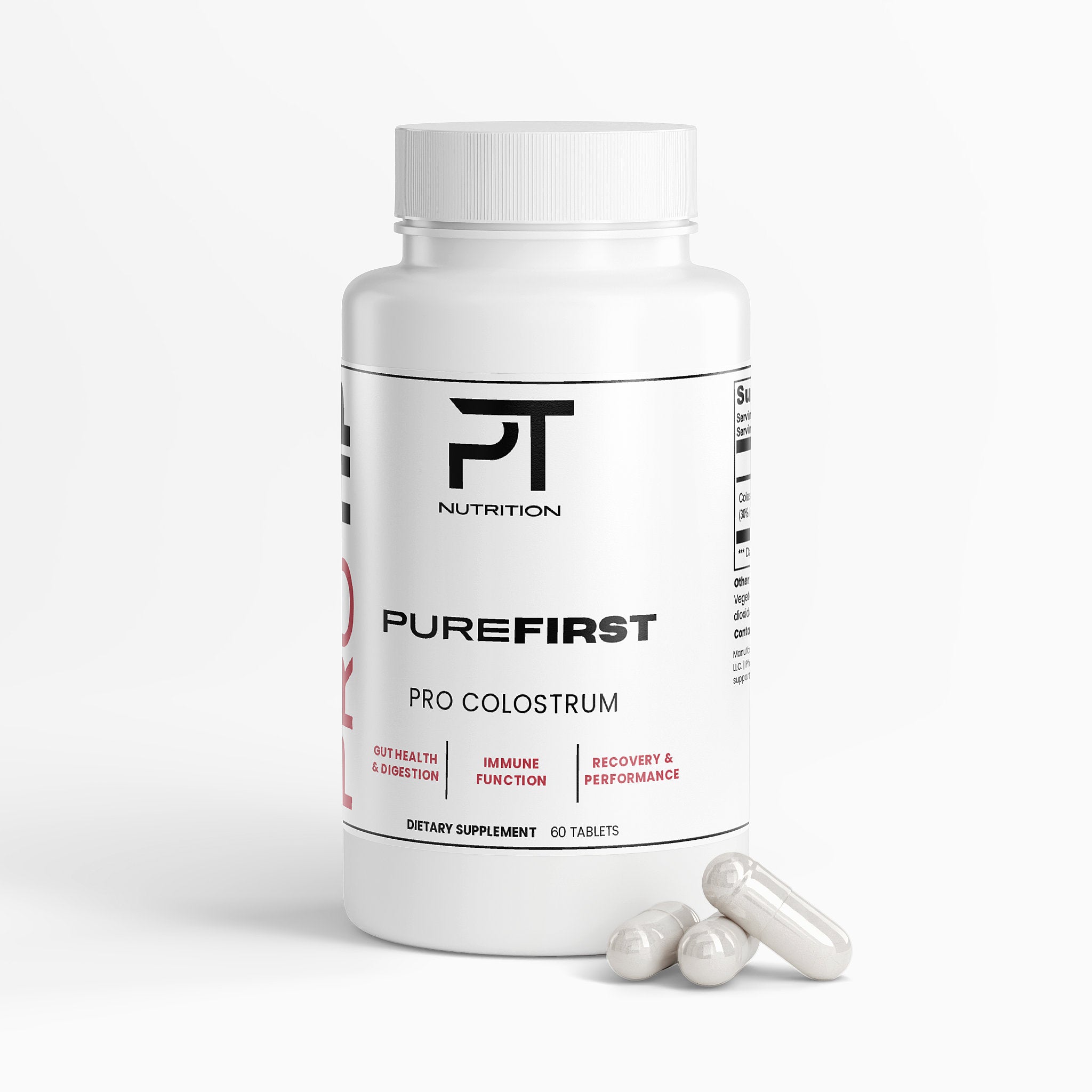 Pro Tip PureFirst | Strength + Immune Support | 60 Capsules - Pro Tip Nutritional Supplements