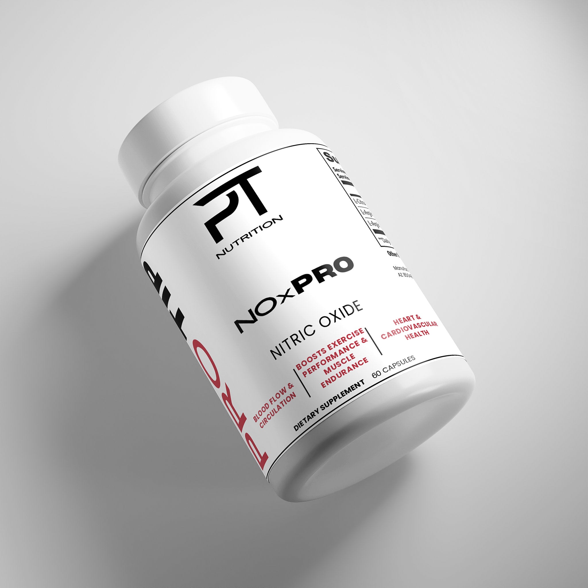 Pro Tip NOxPro | Nitric Oxide | Strength Enhancer | 60 Capsules - Pro Tip Nutritional Supplements
