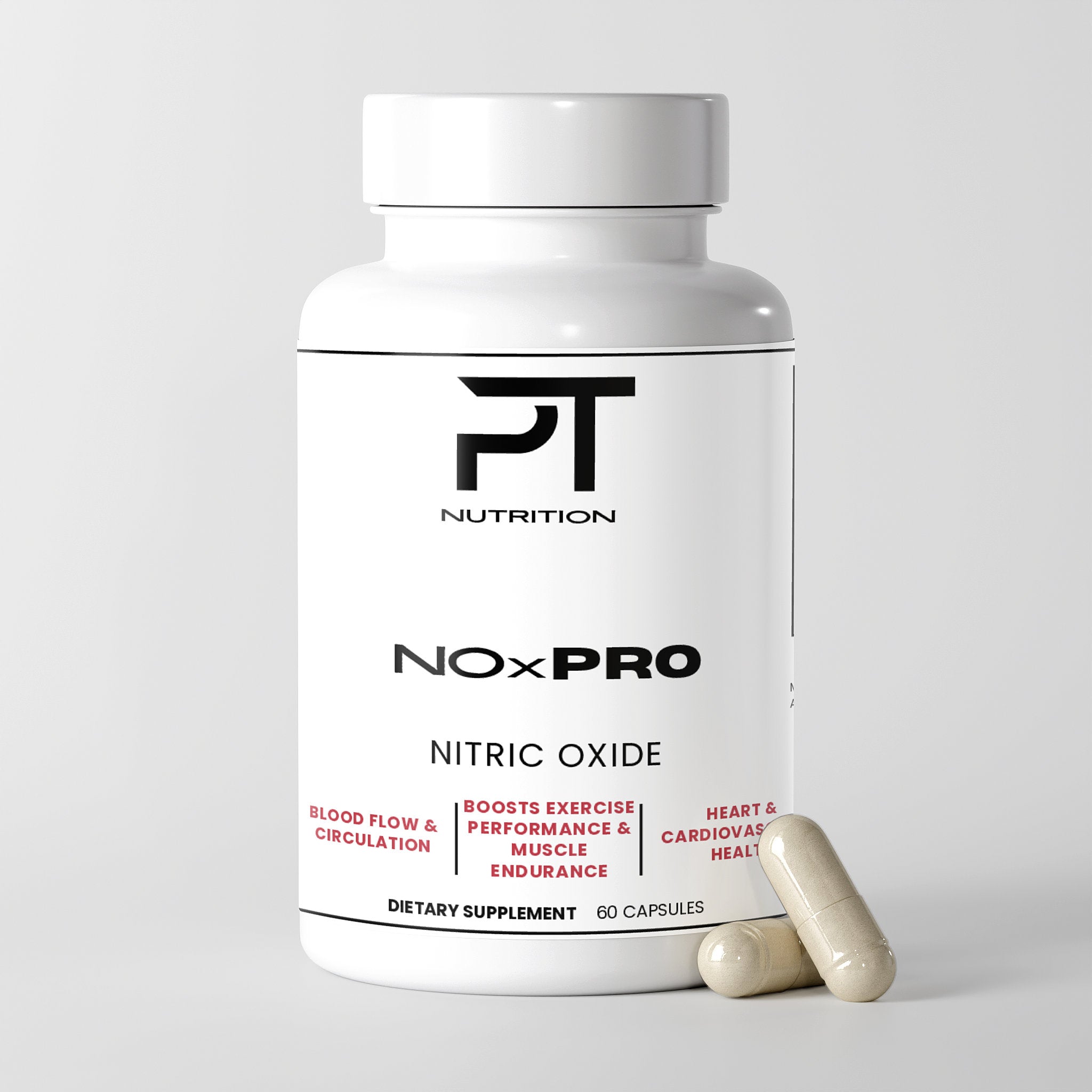 Pro Tip NOxPro | Nitric Oxide | Strength Enhancer | 60 Capsules - Pro Tip Nutritional Supplements