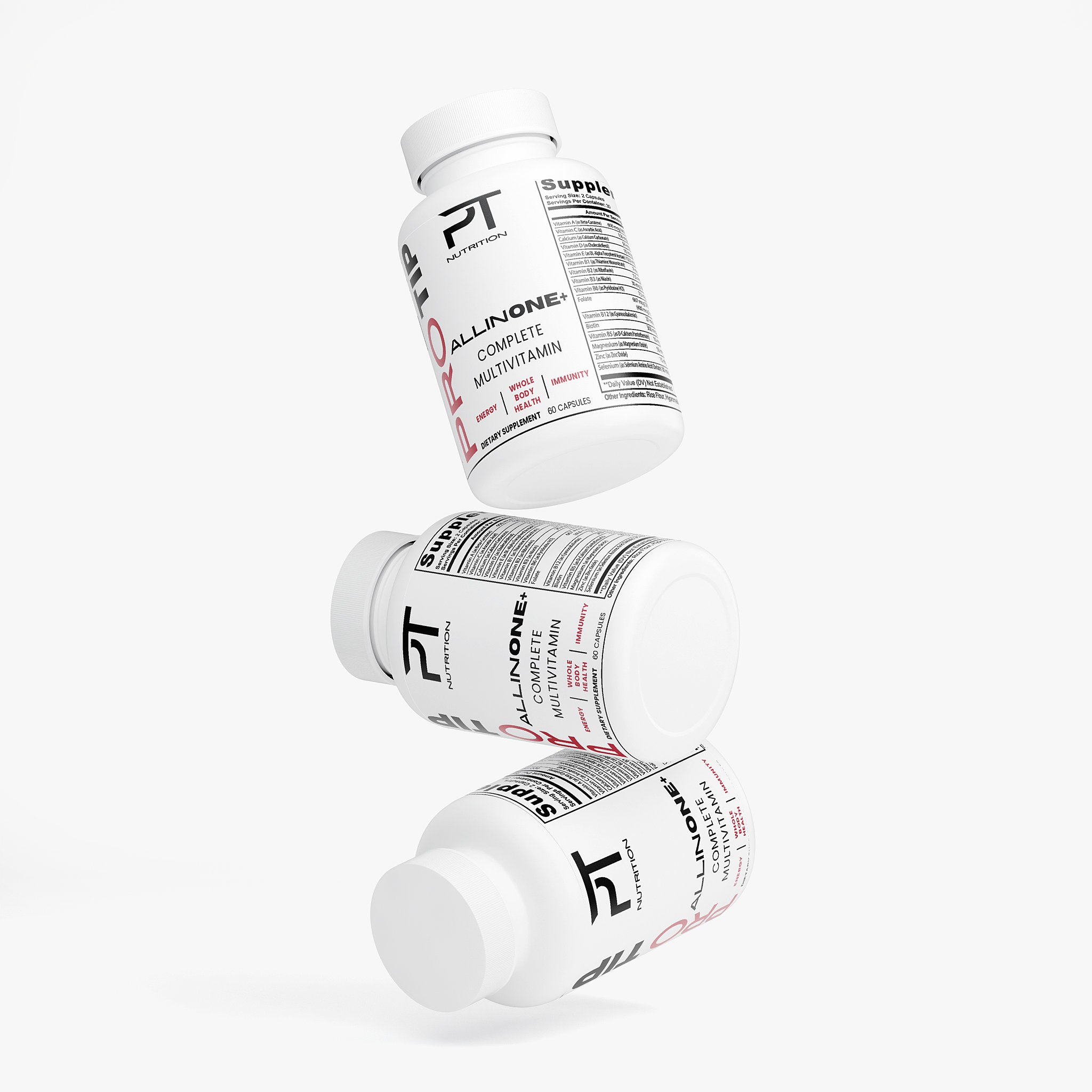 Pro Tip AllInOne+ | Complete Multivitamin | 60 Capsules - Pro Tip Nutritional Supplements