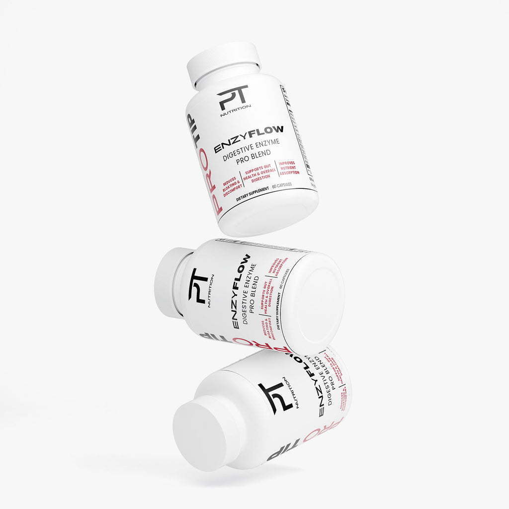 Pro Tip EnzyFlow | Digestive Enzyme Blend | 60 Capsules - Pro Tip Nutritional Supplements