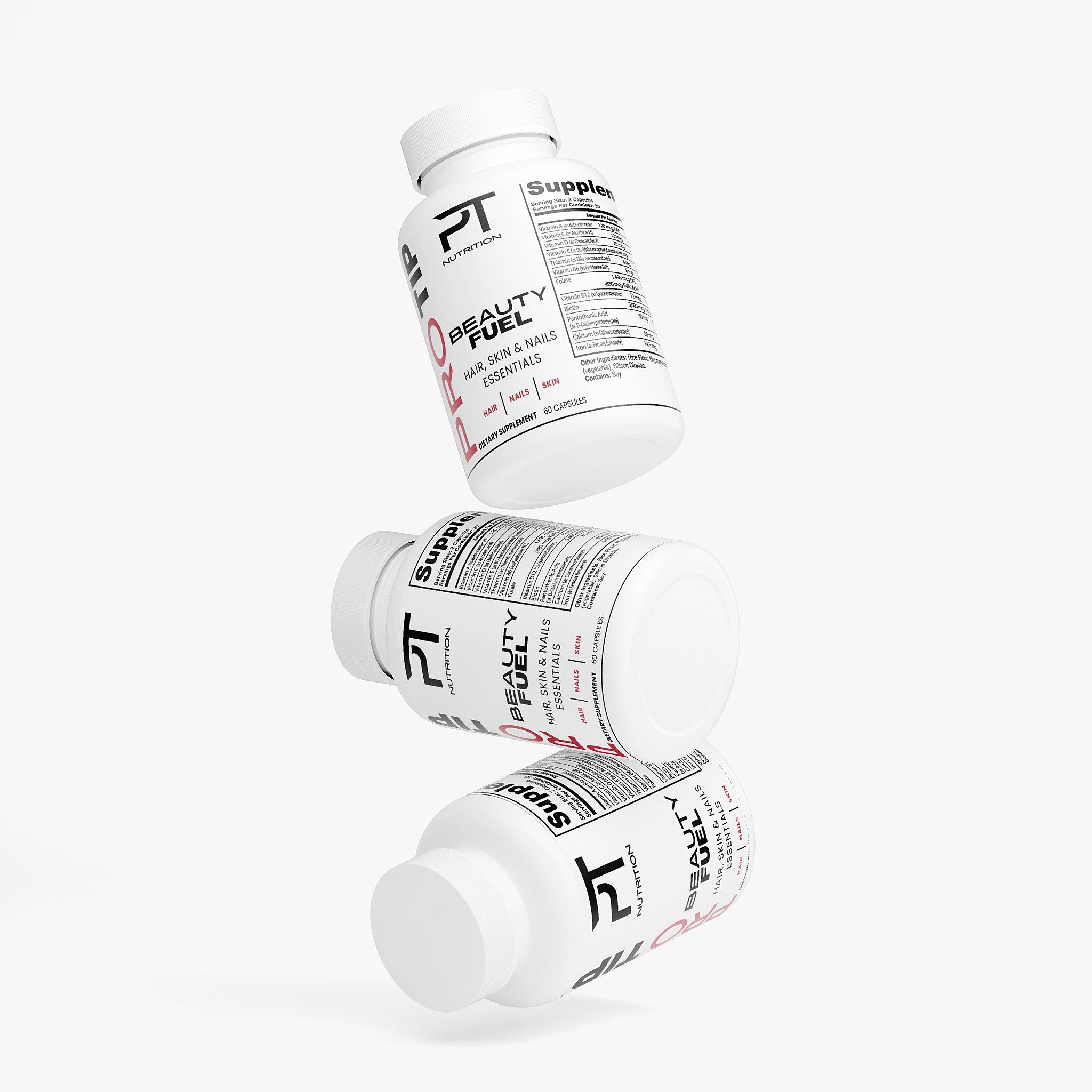 Pro Tip BeautyFuel | Hair, Skin & Nails Formula | 60 Capsules - Pro Tip Nutritional Supplements