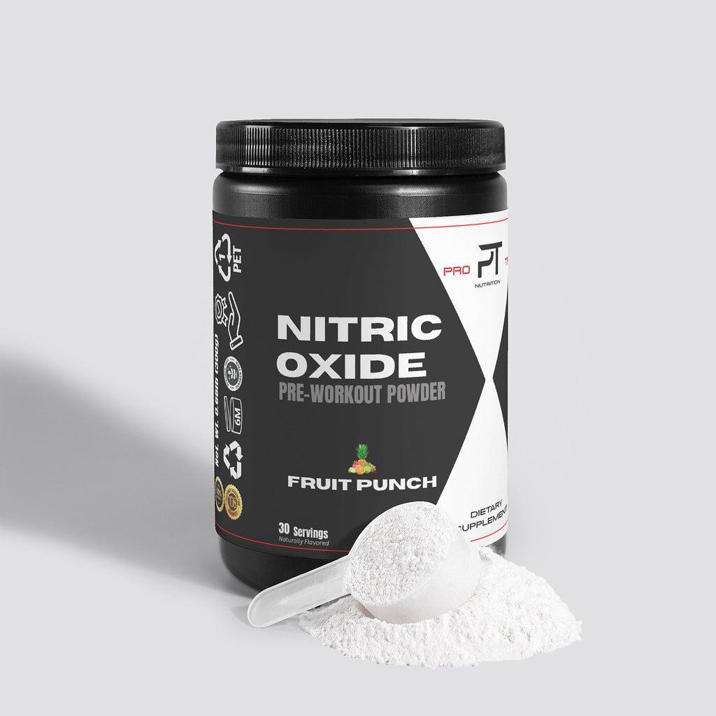 Pro Tip Nitric Oxide | Pre-Workout Powder | Fruit Punch | 30 Servings - Pro Tip Nutritional Supplements