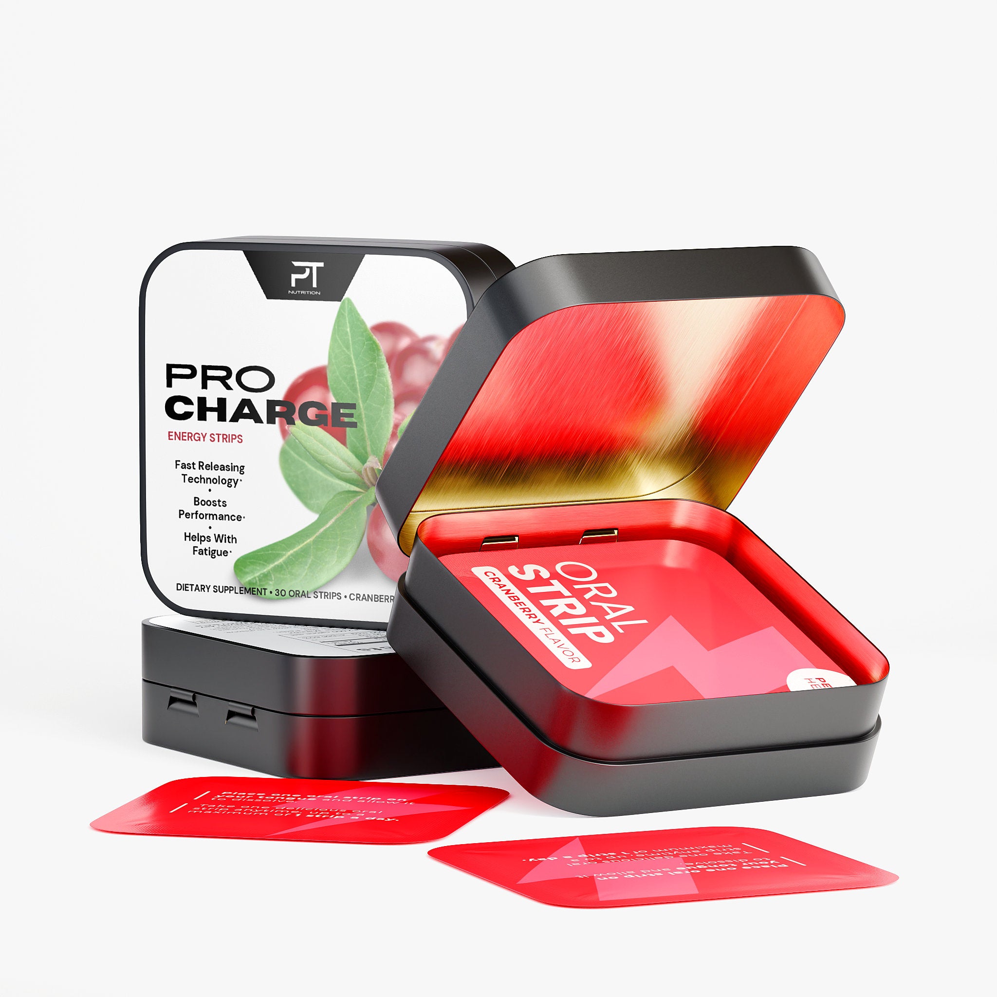 Pro Tip ProCharge | Energy Strips | 30 Oral Strips