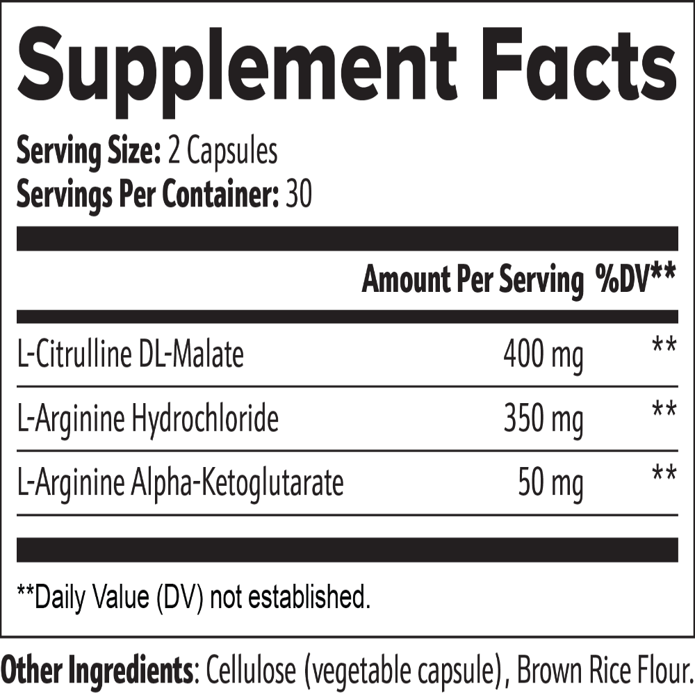 Pro Tip NOxPro | Nitric Oxide | Strength Enhancer | 60 Capsules - Pro Tip Nutritional Supplements