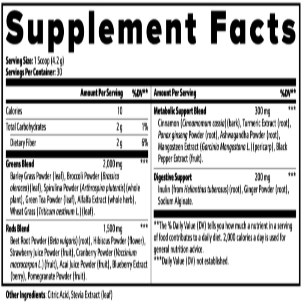 Pro Tip ProGreens | Organic Superfood Powder | 30 Servings - Pro Tip Nutritional Supplements